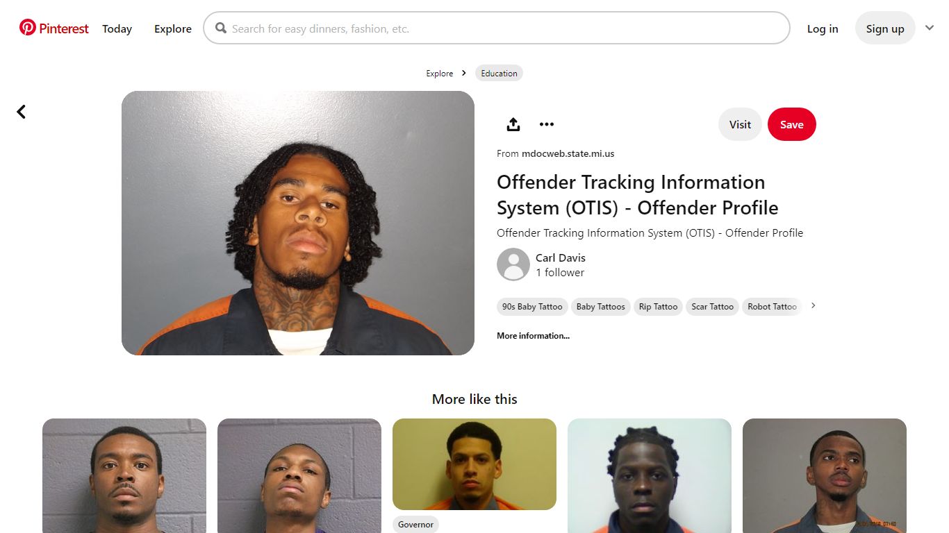 Offender Tracking Information System (OTIS) - Offender Profile